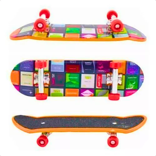 Skate De Dedo Com Rampa Barato Skate Fingerboard Radical em