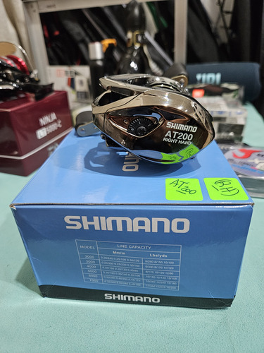 Carrete Bait Casting Shimano At200/as150s
