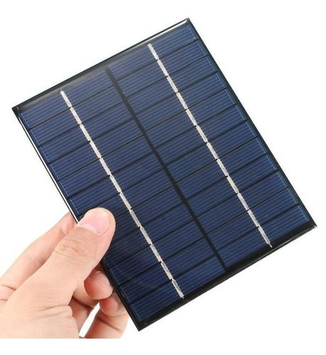 Panel Solar 6v 2w 330ma Celda Fotovoltaica Cargador Celular