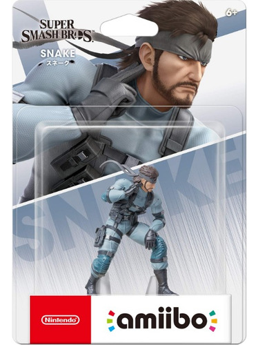 Amiibo - Snake - Ssbu - Usa - (1ra Edición)