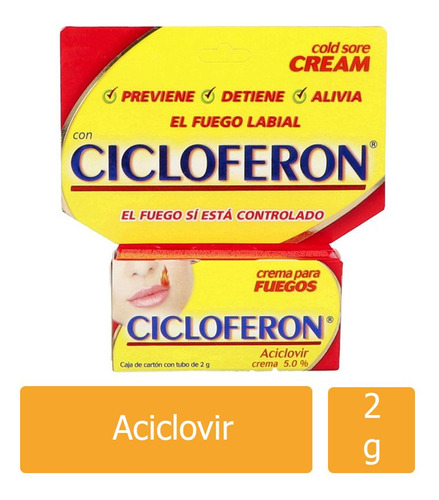 Cicloferon Crema 5.0 % Caja Con Tubo Con 2 G