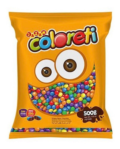 Mini Confites Coloreti 500 Gr Tipo Rocklets Multicolores