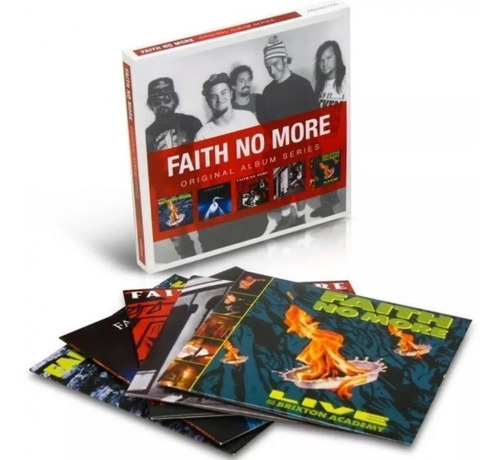 Box Faith No More Original Album Real Thing Angel Dust 5 Cd