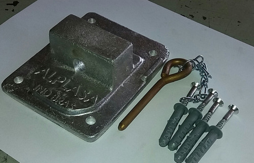 Kit Base P/ Fixar Na Parede - Suportes Alplasa