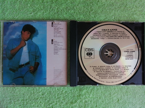 Eam Cd Chayanne Fiesta En America 1987 Primera Edicion Cbs (Usado)