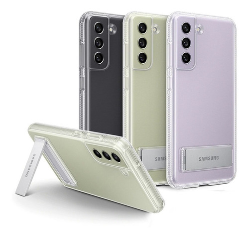 Case Samsung Clear Standing Cover Para Galaxy S21 Fe 