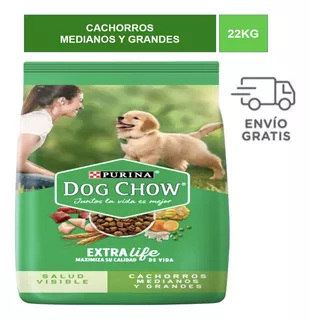 Dog Chow Cachorro Raza Mediana-grande, 22kg Envió Gratis