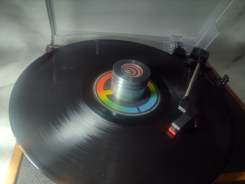Clamp Alumínio Com Logo Technics Para Toca Disco De Vinil