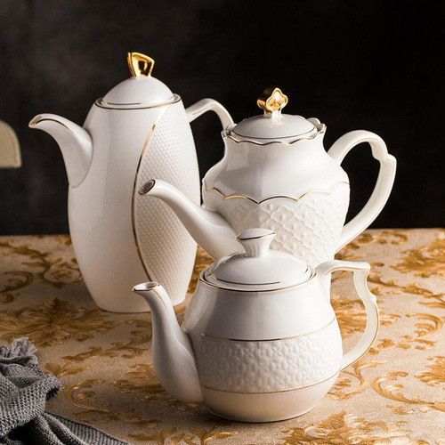 Cafetera De Porcelana, Tetera De 1,6 L, Tetera Para El Hogar
