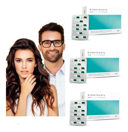 Bionutrients Hair Linfar X3 Cajas Bioregenerador Capilar 