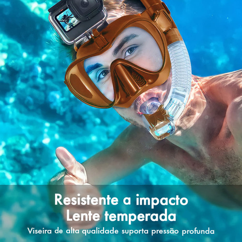 Kit De Mergulho Vision Dry Gopro Pro ( Seco ) - Laranja