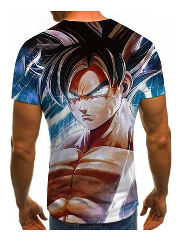 Playera Niños 3d Dragon Ball Varios Modelos  Goku Y Mas..