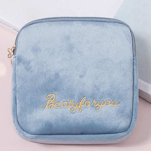 Para 0 Bolsa De Almacenamiento De Toallas Sanitarias, Azul