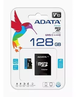 Adata Memoria Micro Sd Hx 128gb Clase 10 100% Original A1