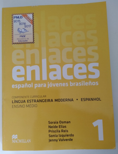 Livro: Língua Estrangeira Moderna - Espanhol Ensino Médio -1