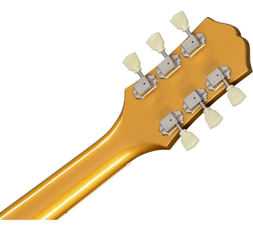 Imagen 8 de 8 de EpiPhone Es-335 Traditional Pro Semi-hollow Metallic Gold