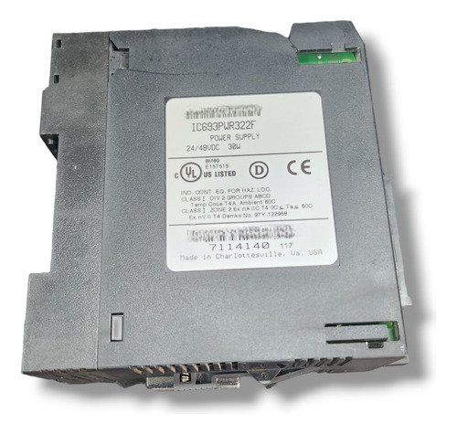 Ge Fanuc Ic693pwr322f (Usado)