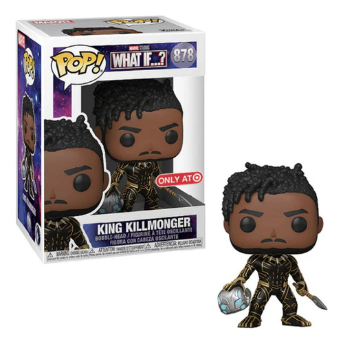 King Killmonger Funko Pop 878 What If Exclusivo Target