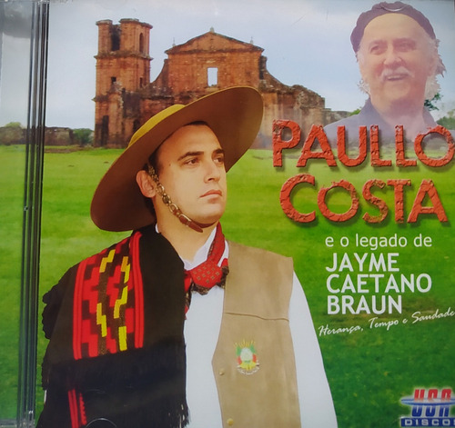 Paullo Costa E O Leg Jayme Caetano Braun Cd Original Lacrado