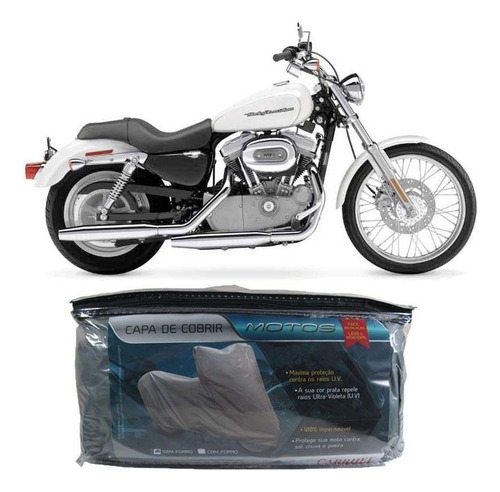 Capa Impermeável Para Cobrir Harley Xl 883 Ntron G(220)