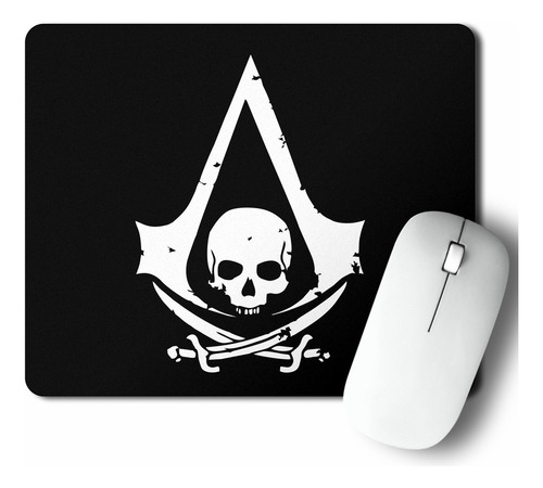 Mouse Pad Assassins Skull (d1303 Boleto.store)