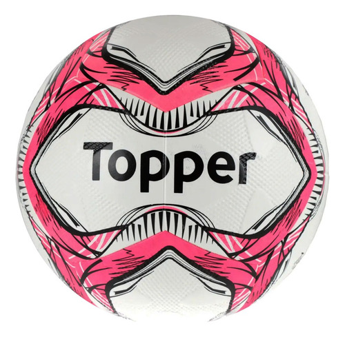 Bola De Futebol De Campo Topper Slick Rosa Neon 5160