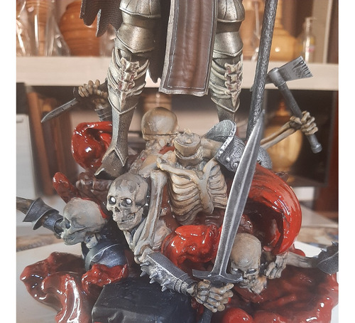 Estátua Necromancer Diablo 4 Action Figure 36 Cm Com Pintura