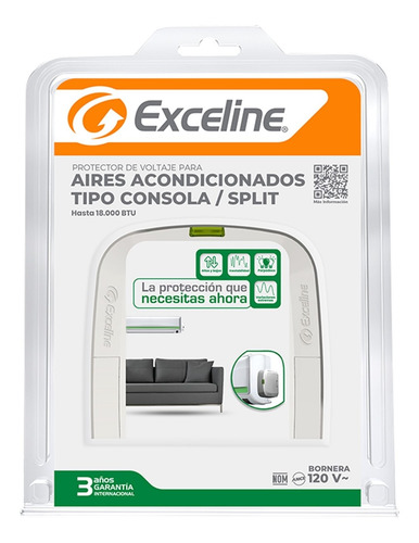 Imagen 2 de 3 de Protector De Voltaje 120v Consola Aire Acondicionado Split