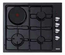 Comprar Tope De Cocina 4 Hornillas Dual Electrico Y A Gas Bacco