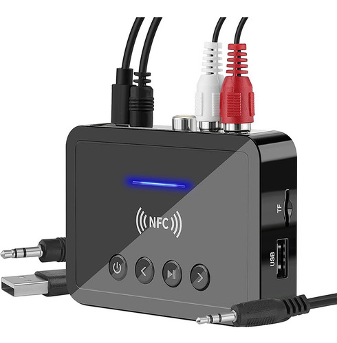 Transmisor Receptor Fm Estéreo Aux De 3,5 Mm Con Conector R