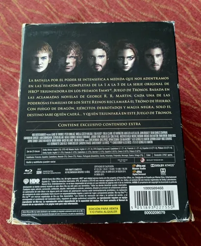 Juego De Tronos Las Temporadas Completas. (Usado)