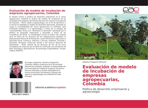 Libro: Evaluación Modelo Incubación Empresas Agrope
