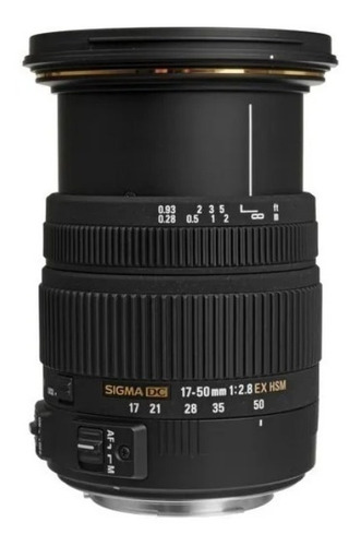 Imagem 2 de 8 de Lente Sigma 17-50mm F/2.8 Ex Dc Os Hsm Para Canon