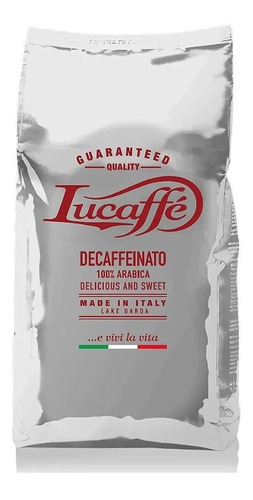 Cafe Lucaffe Descafeinado Grano Entero 700gr Envio Gratis