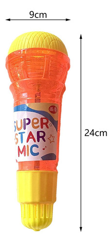 Micrófono Mic Para Niños, Dibujos Animados, Retro, Novedad