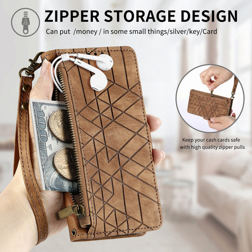 Funda Tipo Cartera De Piel Sintética Para Samsung Galaxy A03s 164/a03 166/f04, Con Ranura Para Tarjetas, Antivibración