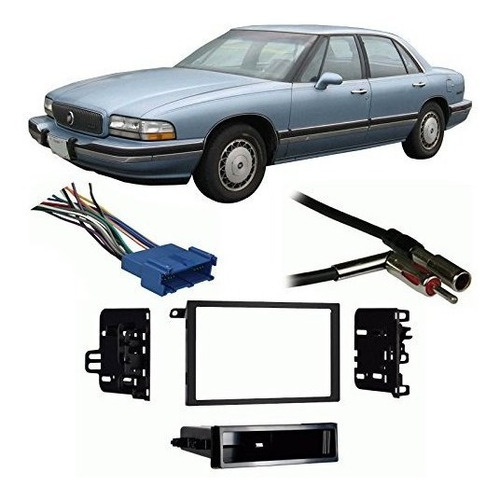 Se Adapta Buick Le Sabre 1995-1999 Doble Din Arnés Radio Ins