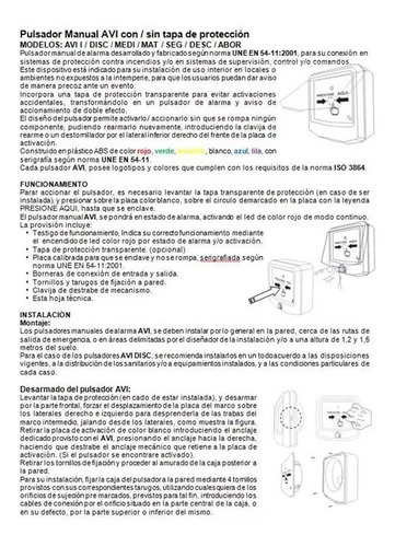 Imagen 2 de 4 de Pulsador Alarma Discapacitados Ley 962 C.a.b.a.