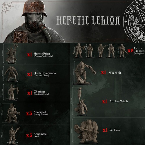 Heretic Legion - Banda Completa De Trench Crusade