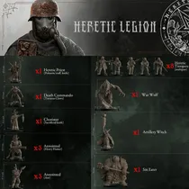 Comprar Heretic Legion - Banda Completa De Trench Crusade
