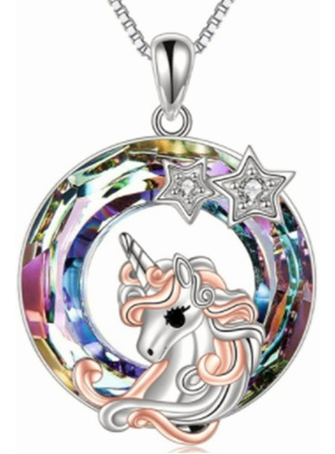 Collar Unicornio Cristal