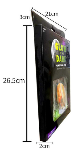 Resplandor Luminoso De Los Planetas Pegatinas De Pared De