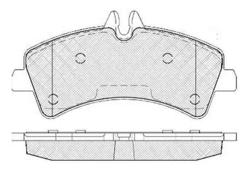 Pastilla De Freno Mercedes Benz --sprinter 413/5/6/8 - 515/2