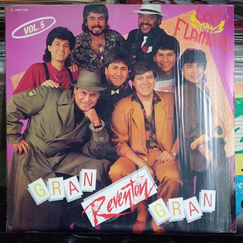 Gran Reventón Los Flamers Vinyl,lp,acetato