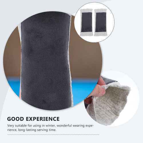1 Par De Almohadillas Protectoras Cálidas De Dos Capas, Unis