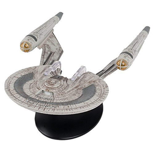 Star Trek Uss Franklin Modelo Con Revista - Especial # 8 Por