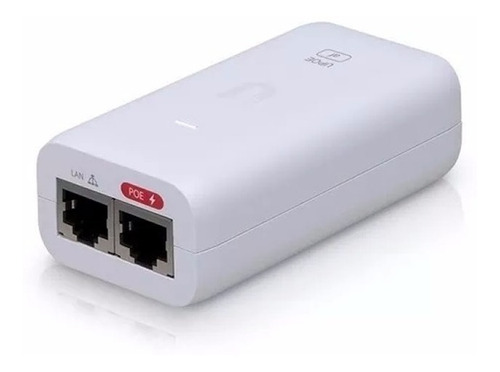 Adaptador Inyector De Corriente Poe Ethernet Ubiquiti 48v