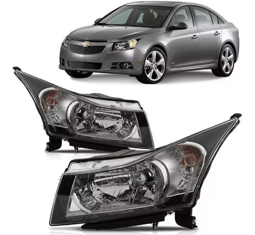 Optica P/ Chevrolet Cruze 2010 2011 2012 2013 Fondo Negro