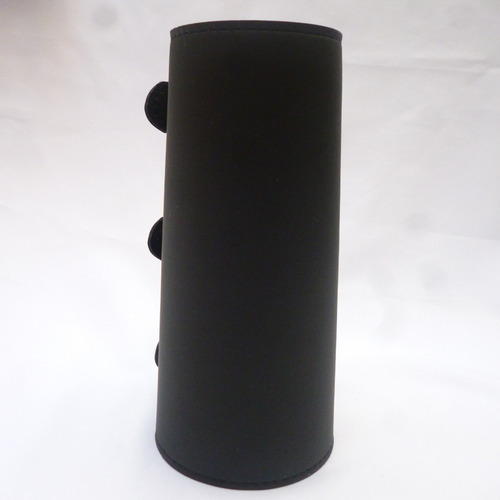 Muñequera Antebrazo De Cuero Liso Vikingo 15cm Que Sea Rock