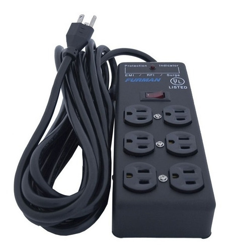 Imagen 2 de 2 de Multitoma Furman Ss-6b - Regleta 4,5 Metros Envio Inmediato